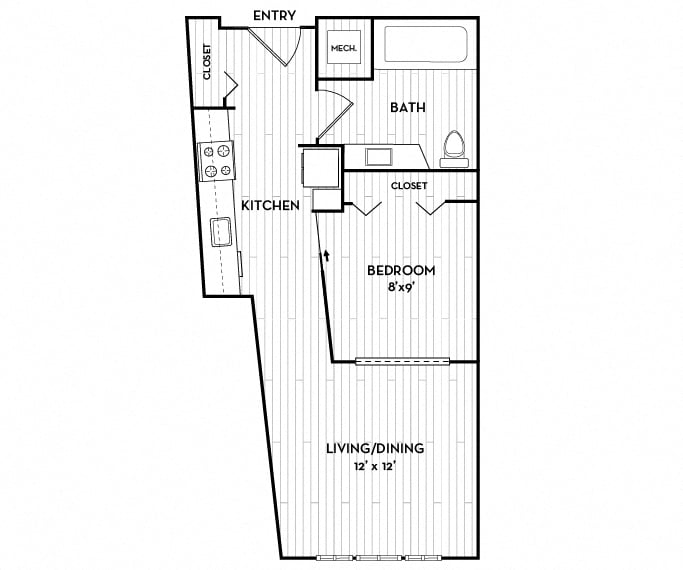 Cabin / Sandbar / Narrows / River Rock Floor Plan