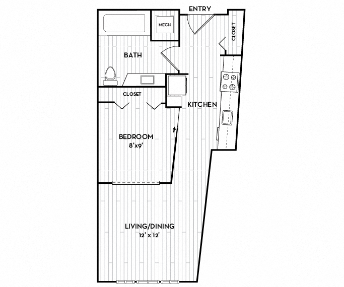 Cabin / Sandbar / Narrows / River Rock Floor Plan