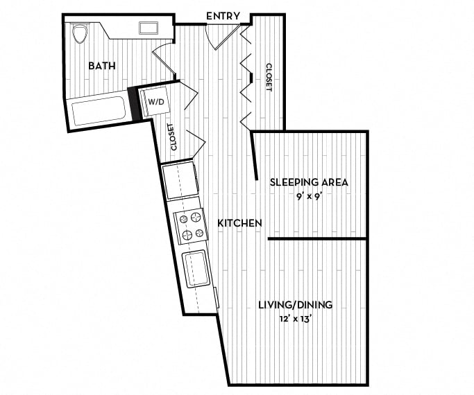 Cabin / Sandbar / Narrows / River Rock Floor Plan