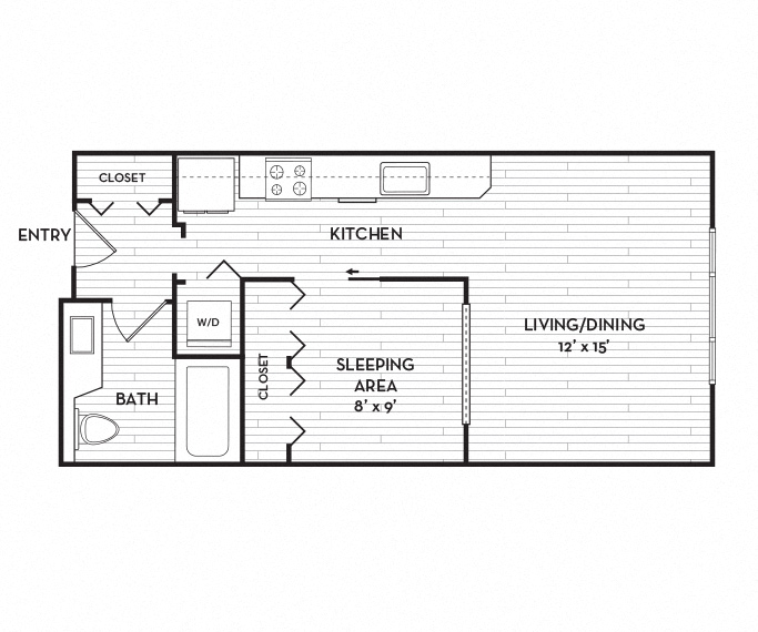 Cabin / Sandbar / Narrows / River Rock Floor Plan
