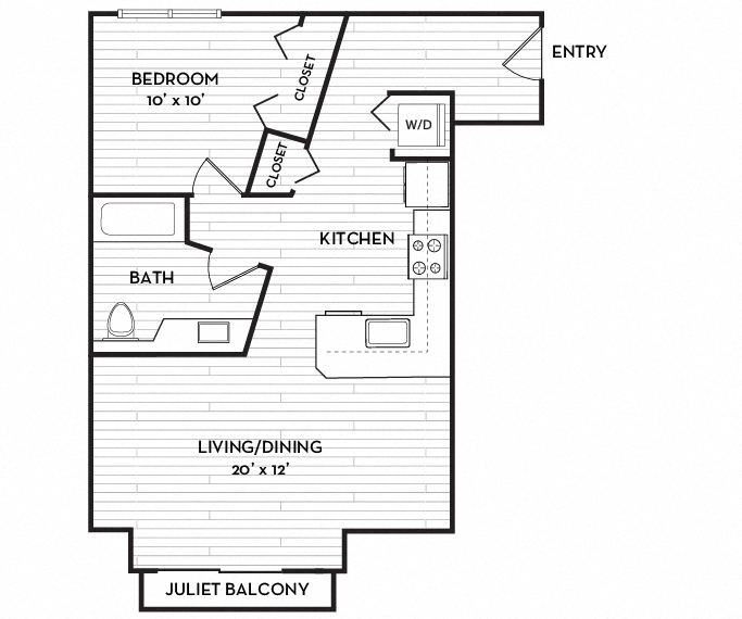 Crest / Regatta / Dock / Delta Floor Plan