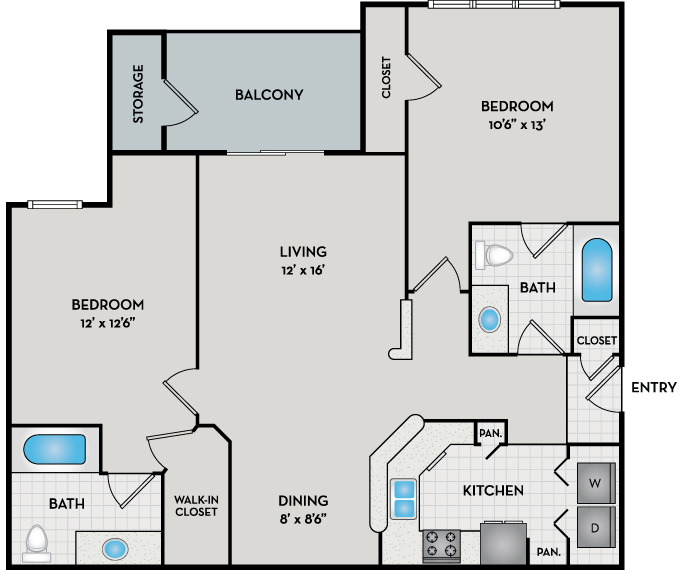 Amethyst Floor Plan