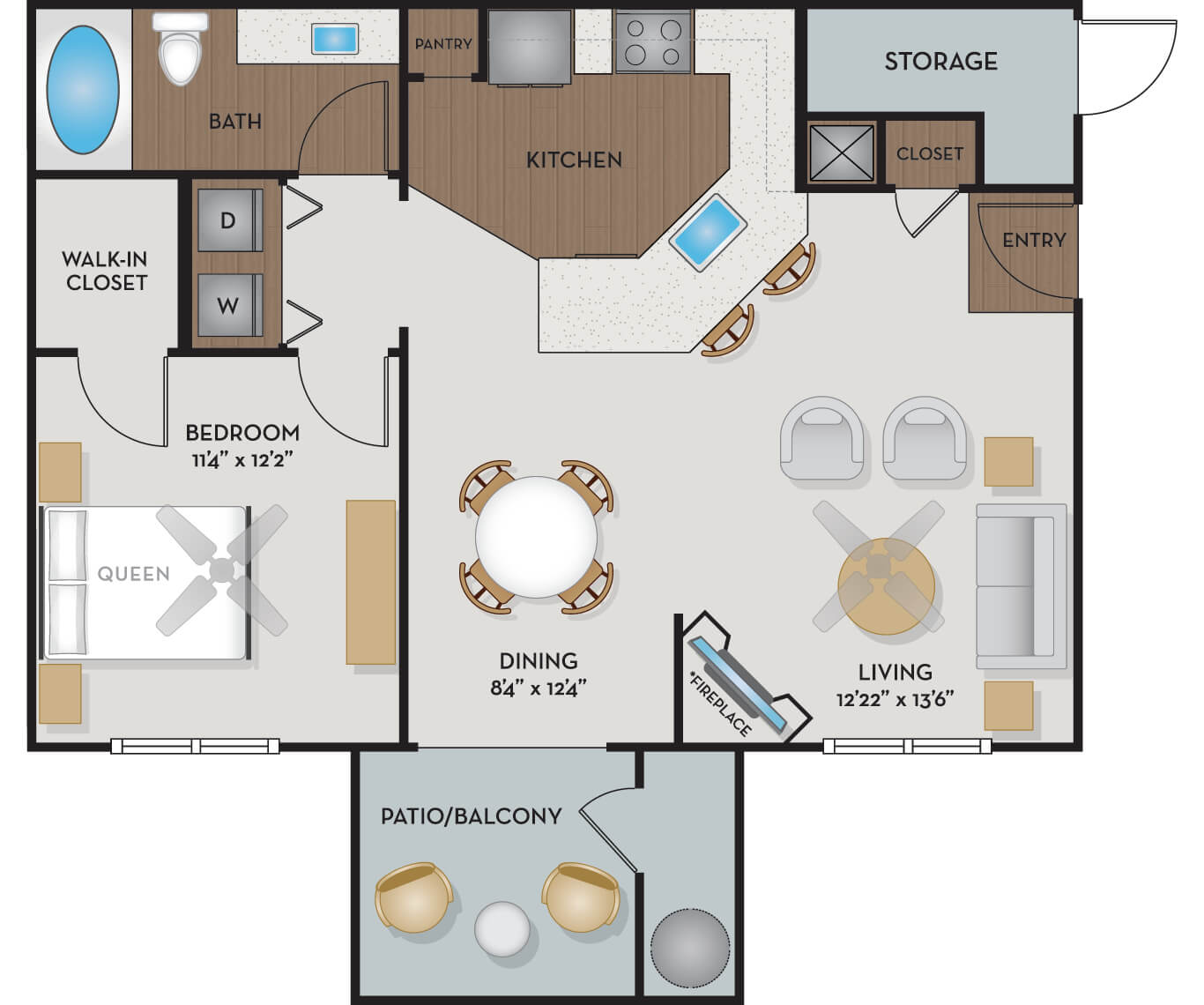 Hill Floor Plan