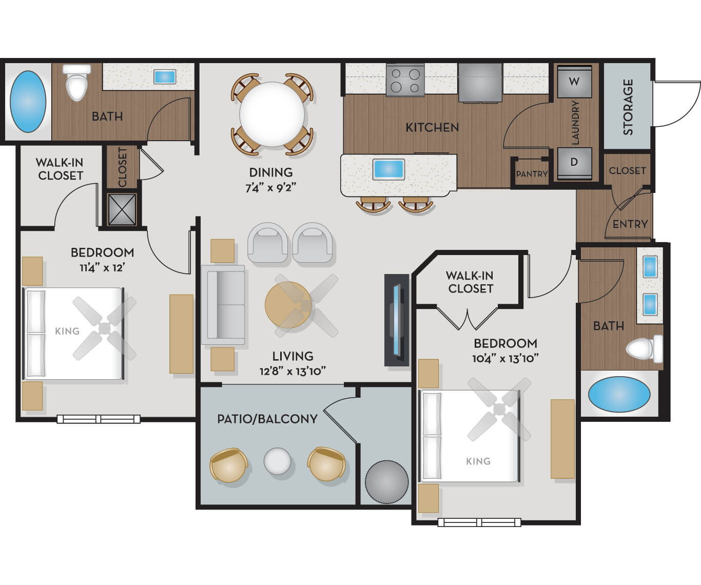 Bandera Floor Plan