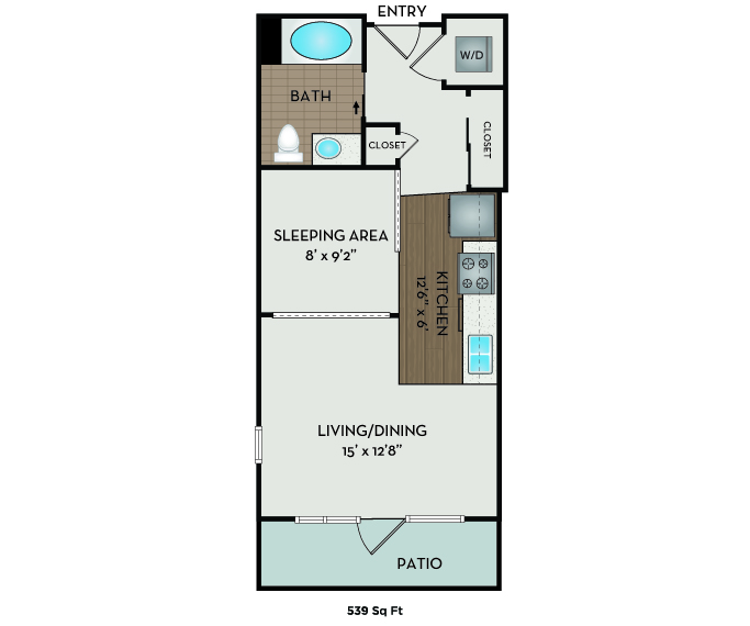 Floor Plans Portland, OR Apartments Near OHSU The Matisse
