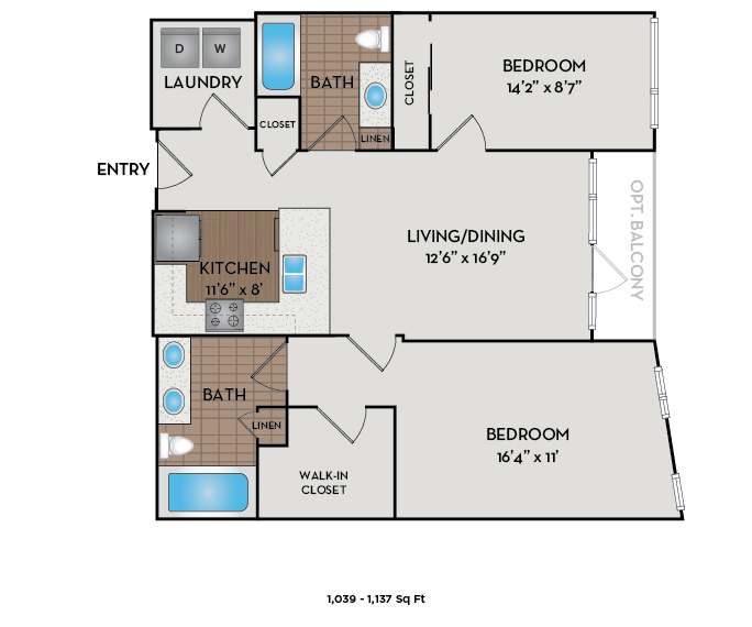 Floor Plans Portland, OR Apartments Near OHSU The Matisse