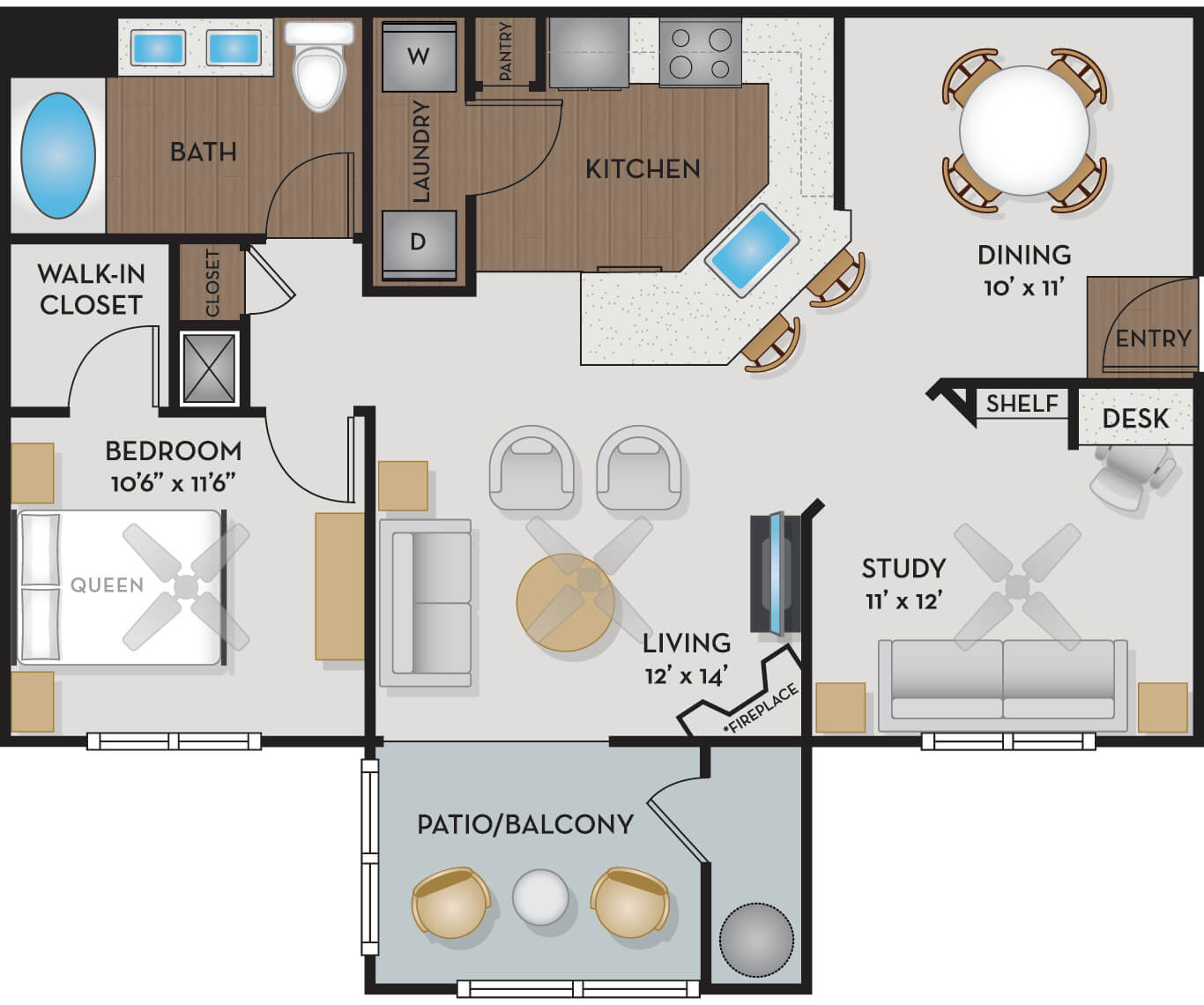 Amarillo Floor Plan