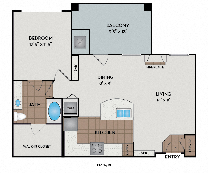 Bluestone Floor Plan