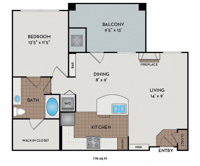Bluestone Floor Plan