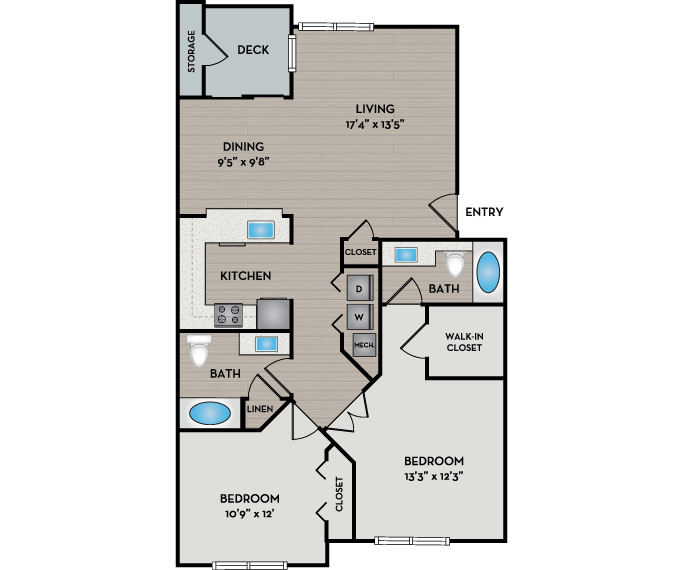 Hemlock/Cedar Floor Plan