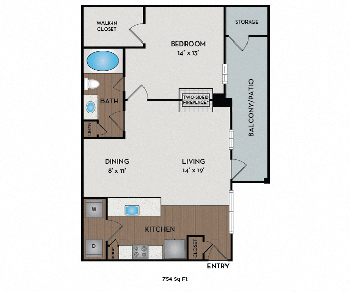 Claremont Floor Plan
