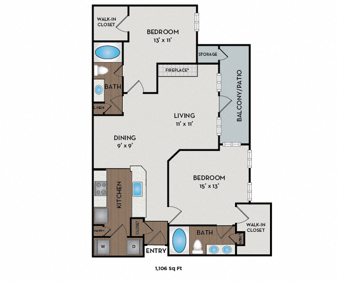 Pebble Beach Floor Plan