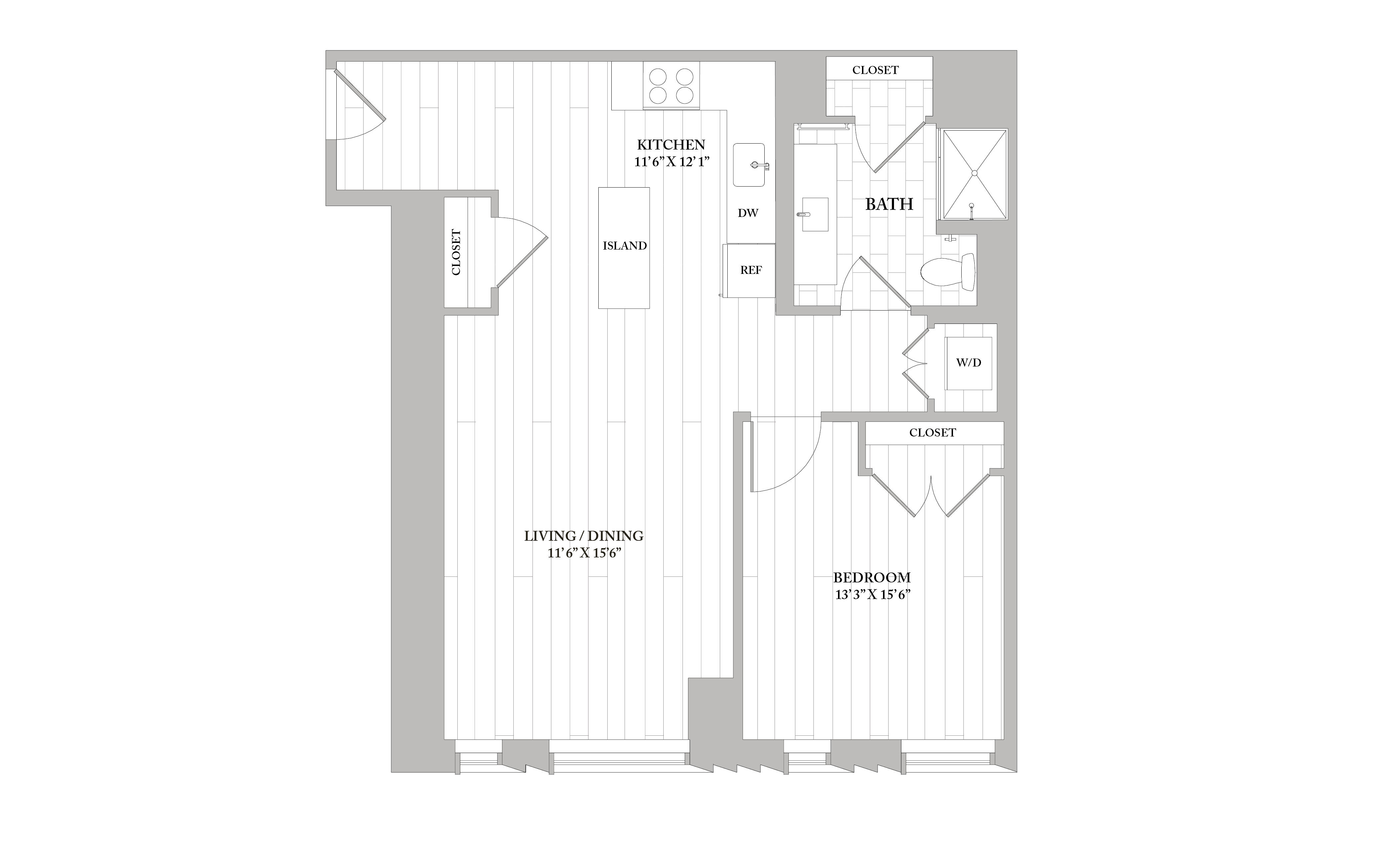 Apartment 2807 enlarge view
