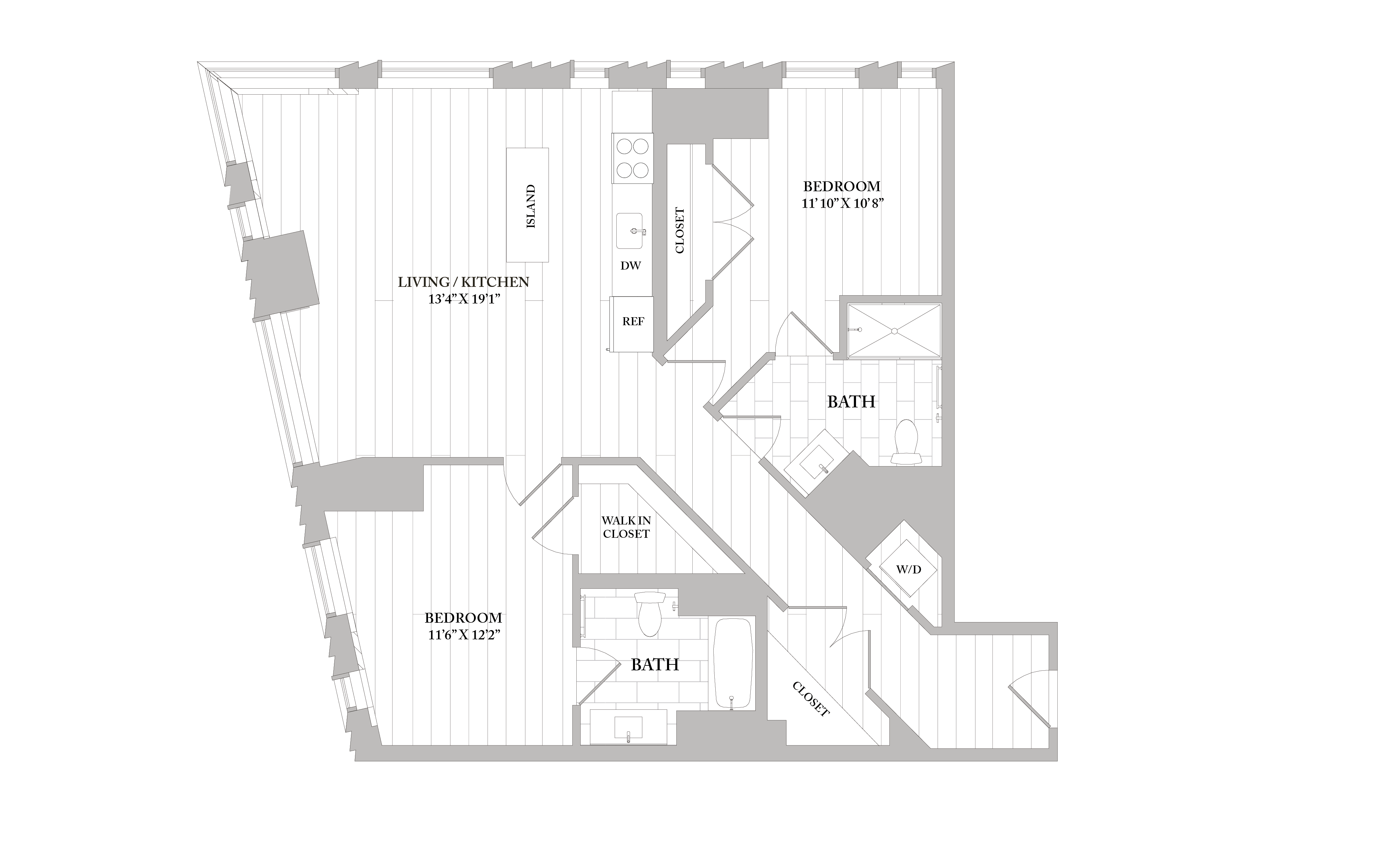 Downtown Boston Apartments | 1, 2, & 3 Bedroom Floor Plans | The Sudbury