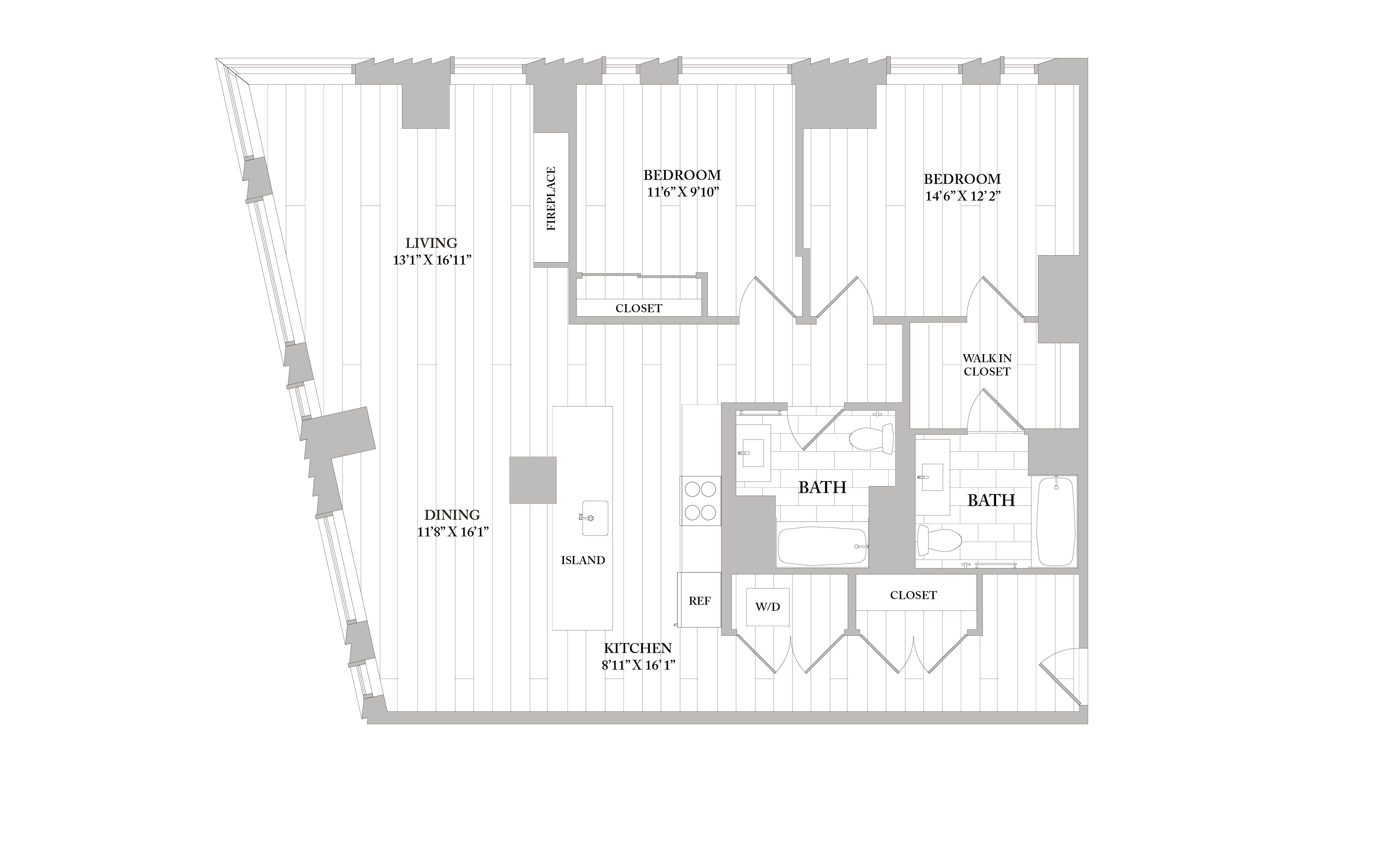 Downtown Boston Apartments | 1, 2, & 3 Bedroom Floor Plans | The Sudbury