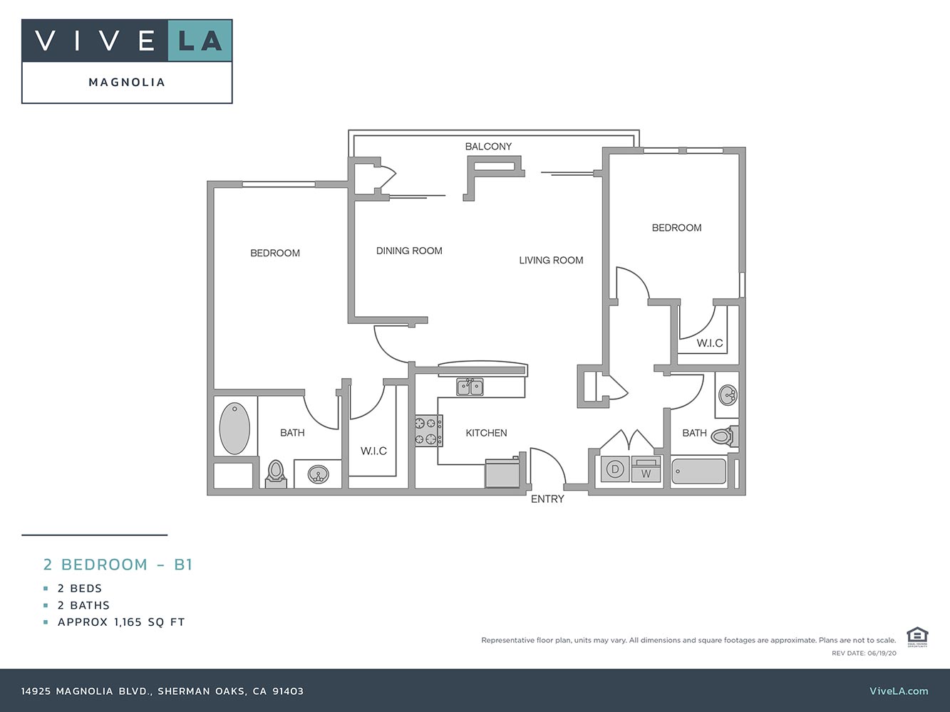 The floor plan for unit 310