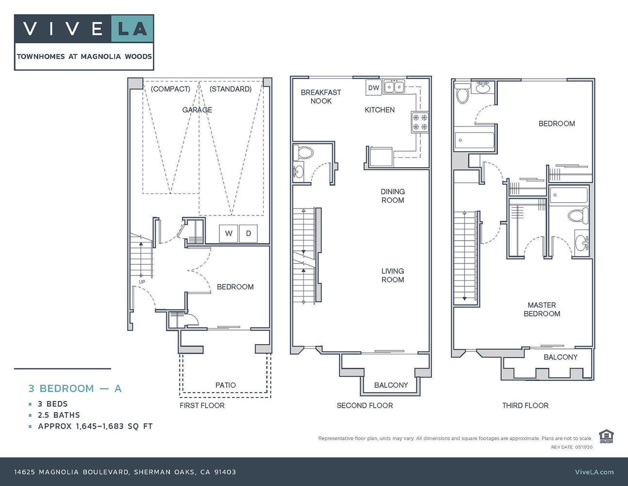 Apartments To Rent Townhomes at Magnolia Woods Vive LA
