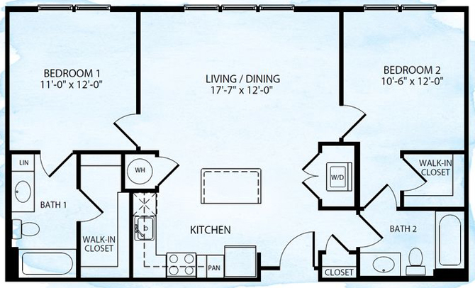 Studio, 1, and 2 Bedrooms Apartments Brookland DC | Monroe ...