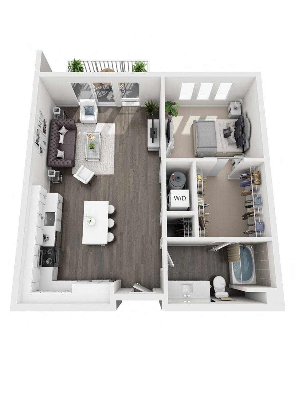 Suite A Floorplan