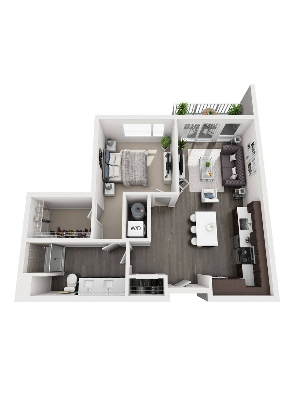 Suite A Floorplan