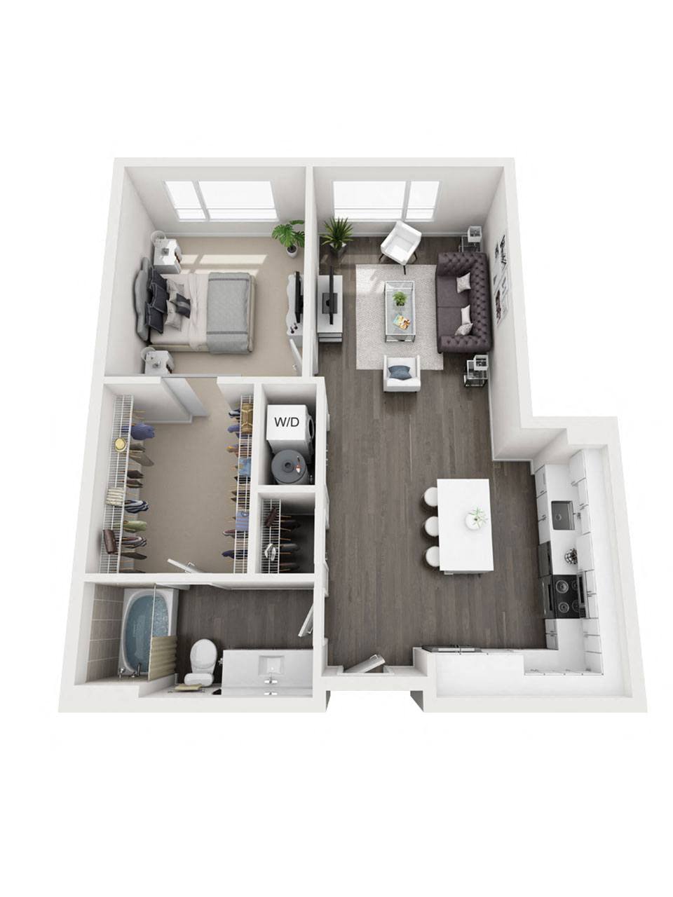 Suite A Floorplan