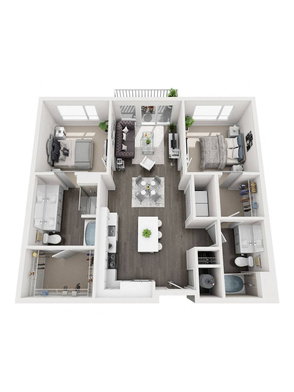 Suite A Floorplan