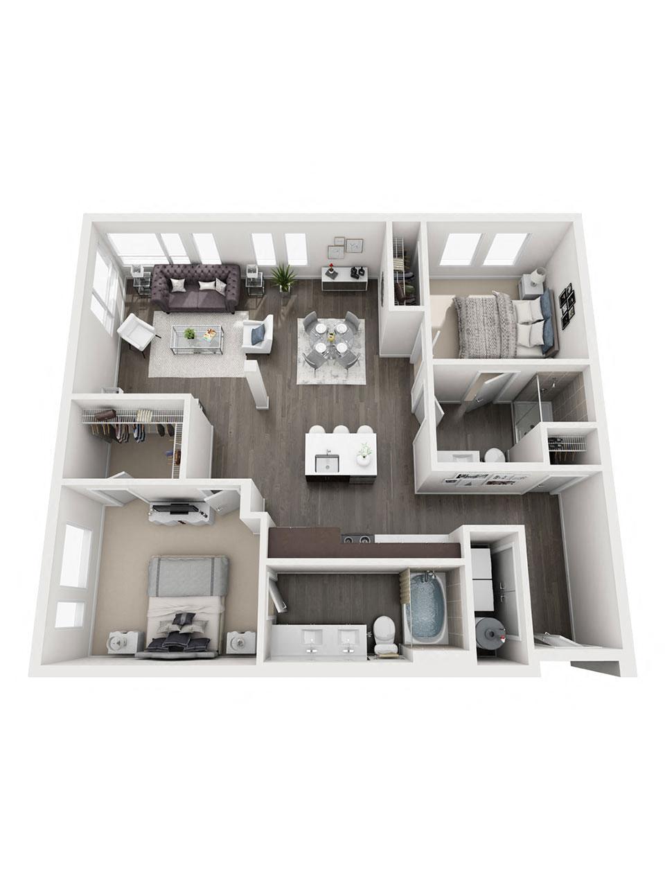 Suite A Floorplan