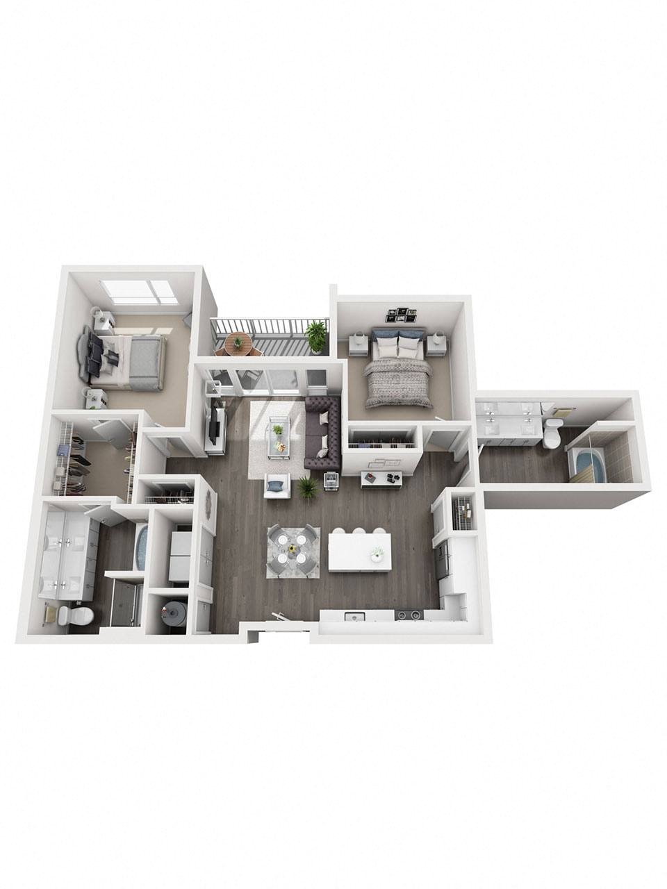Suite A Floorplan