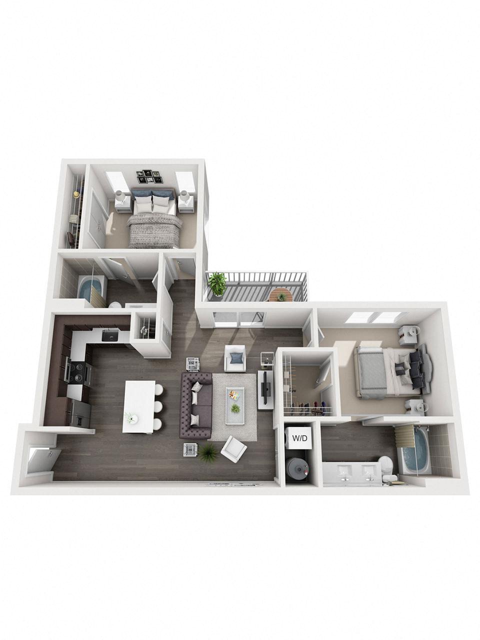 Suite A Floorplan