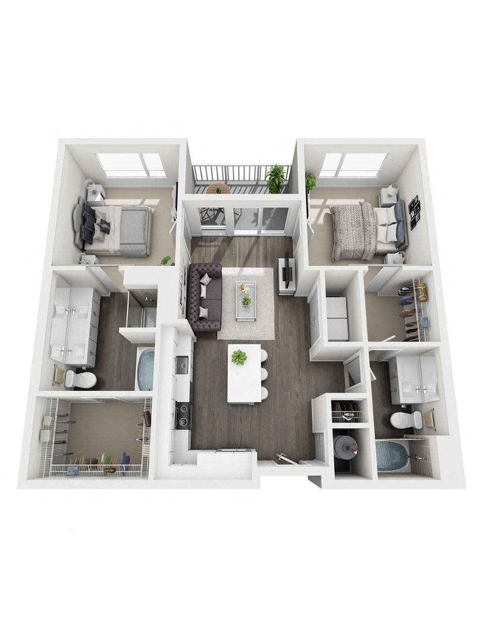 Suite A Floorplan