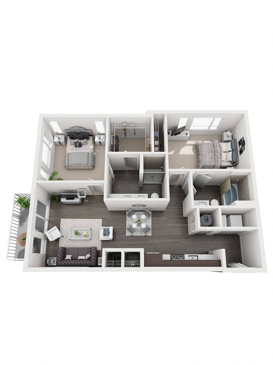 Suite A Floorplan