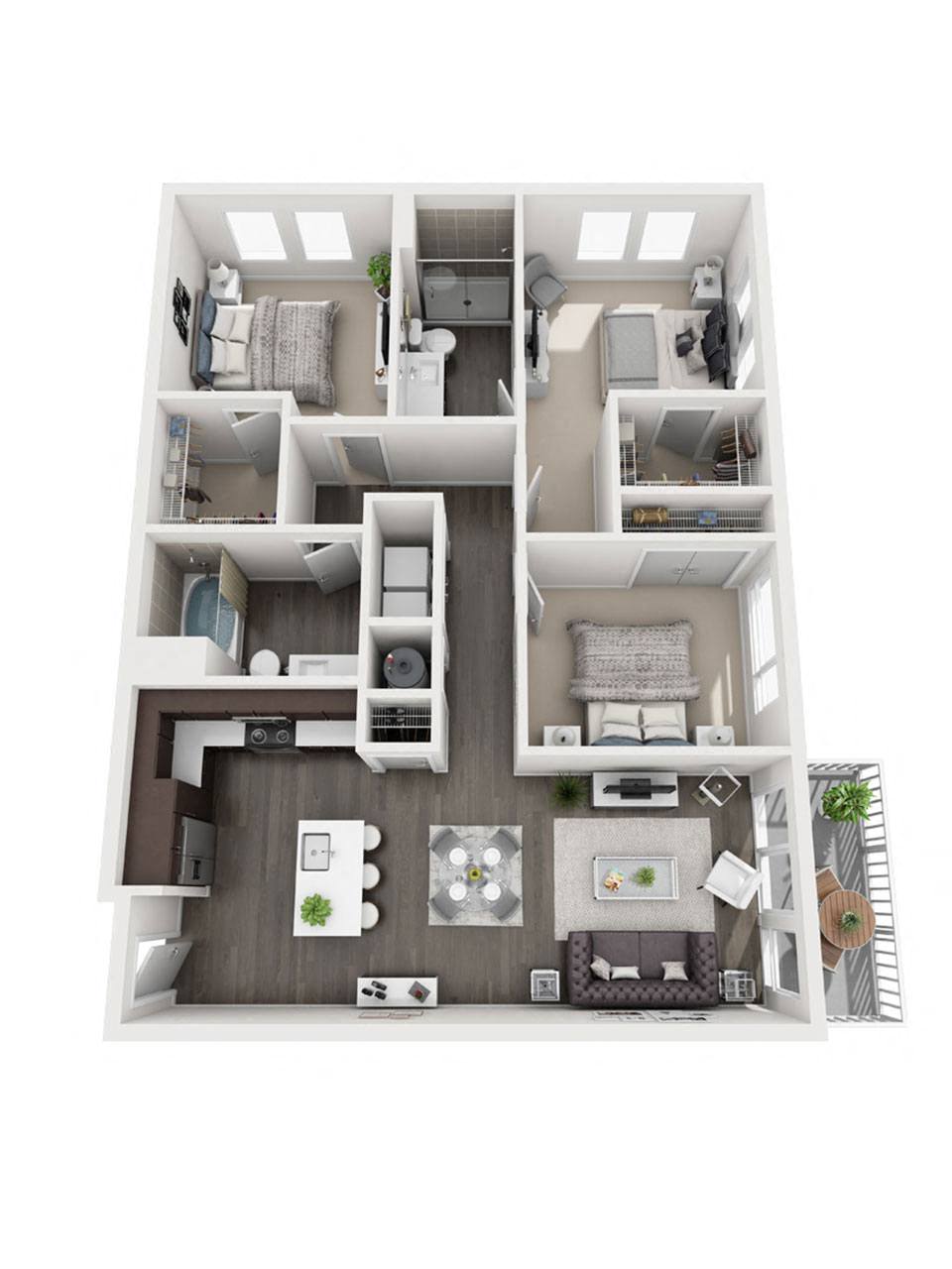Suite A Floorplan