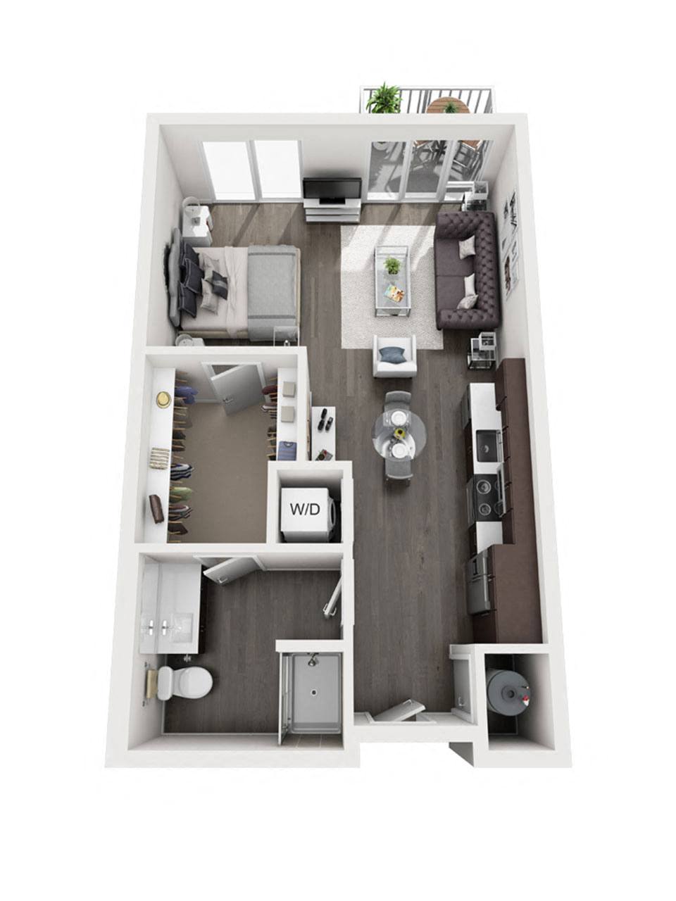 Suite A Floorplan