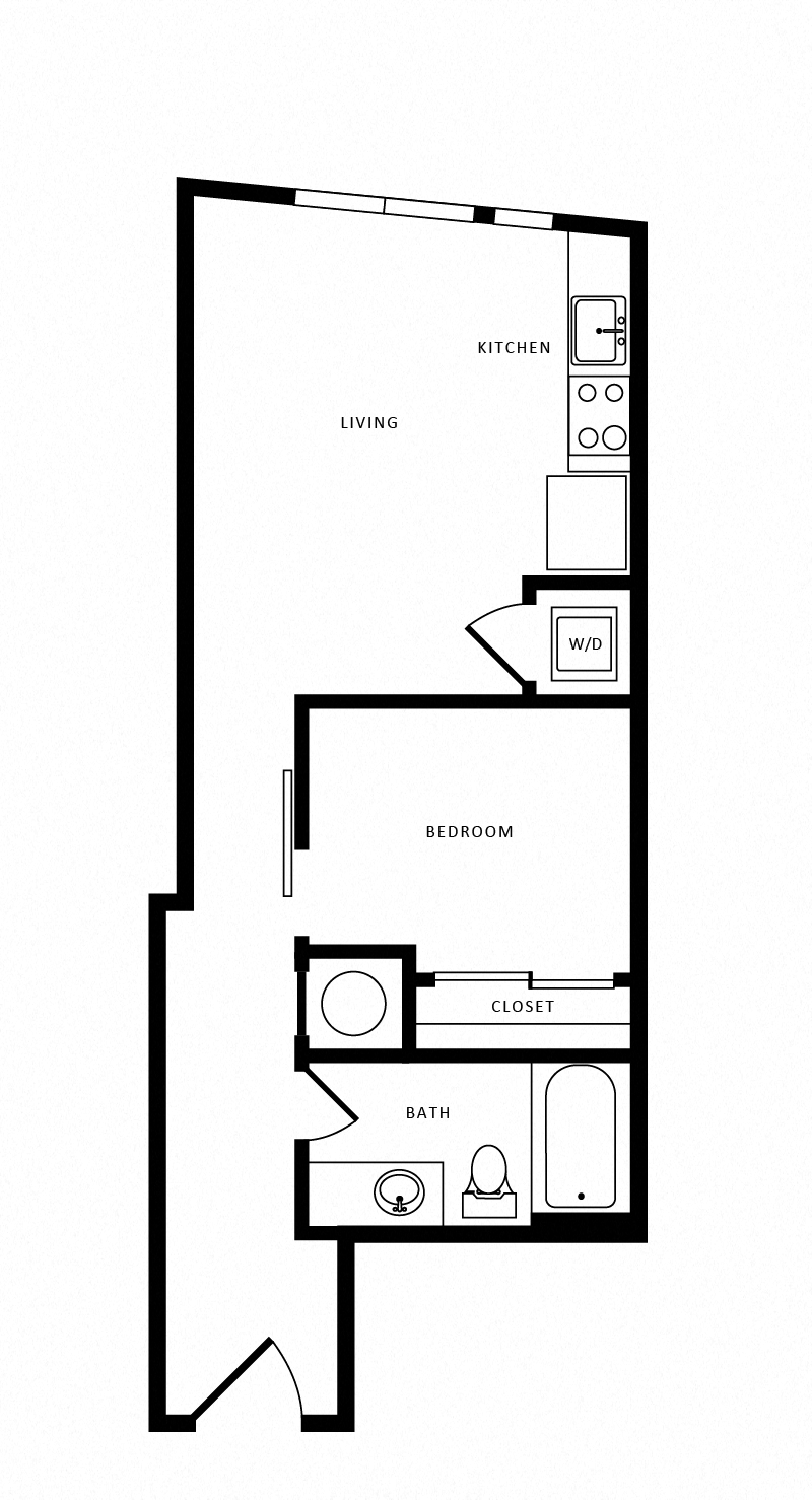 Apartment 1436 floorplan