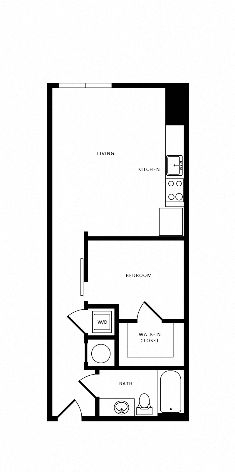 Apartment 1528 floorplan