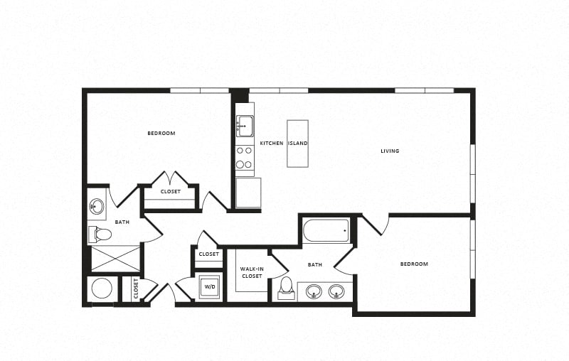 Apartment 1524 floorplan