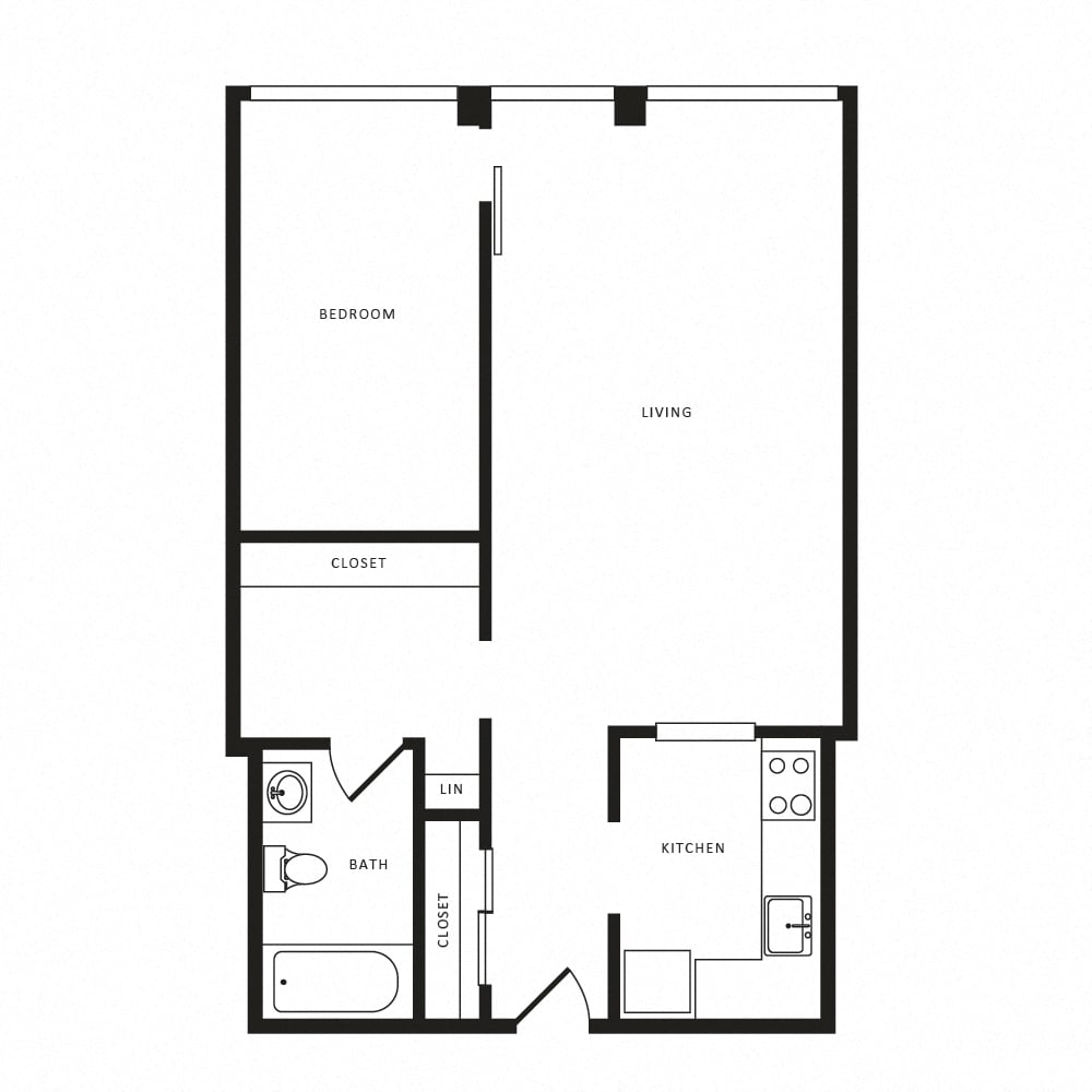Apartment S710 floorplan