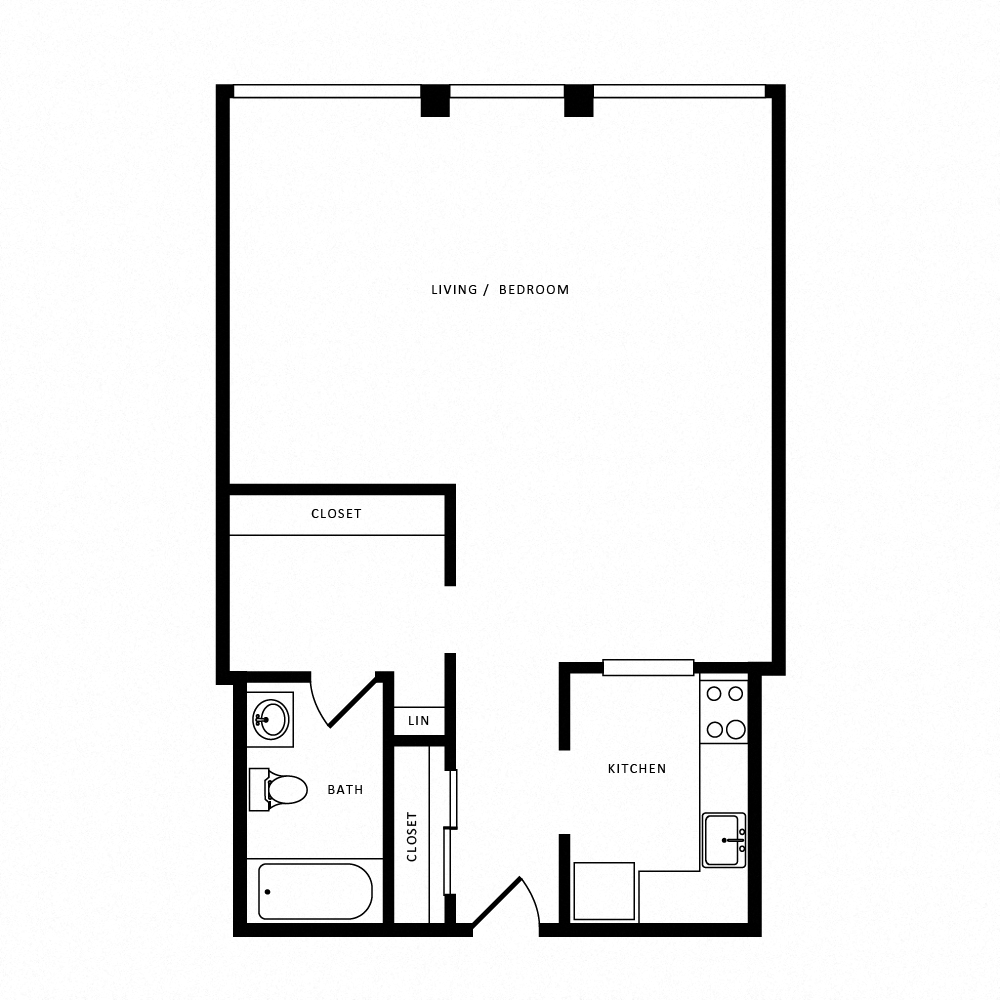 Apartment N310 floorplan