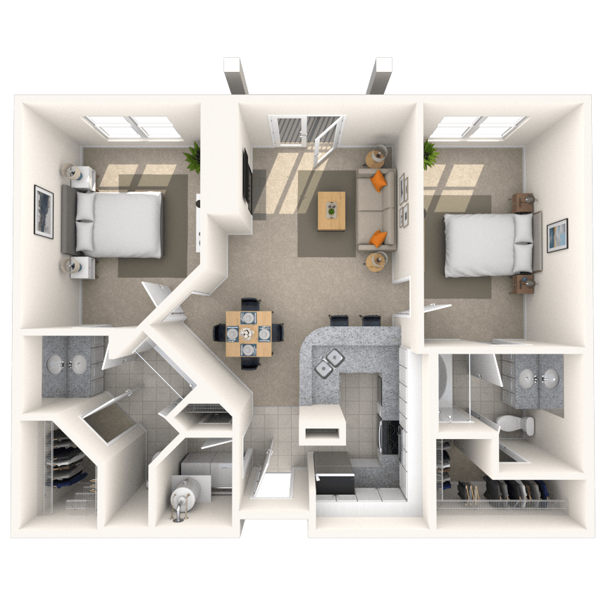 Floorplan image of unit I 315