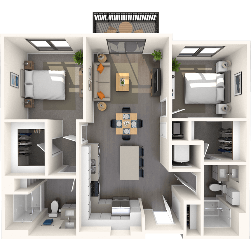 Floorplan image of unit A-315