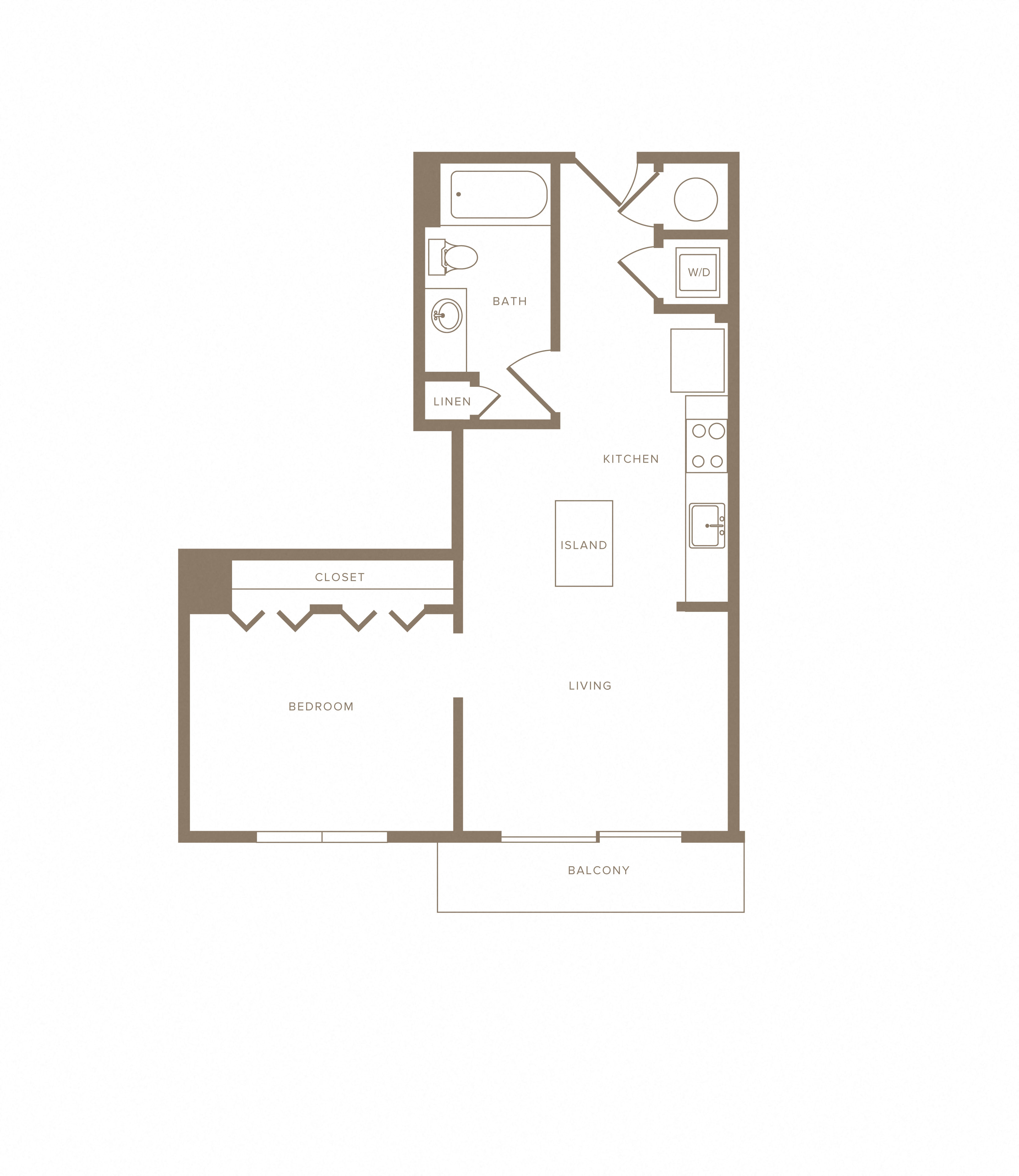 Apartment F-809 enlarge view