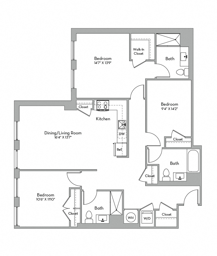 Apartment 0338 floorplan