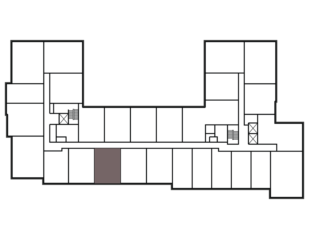 keyplan of apartment A108