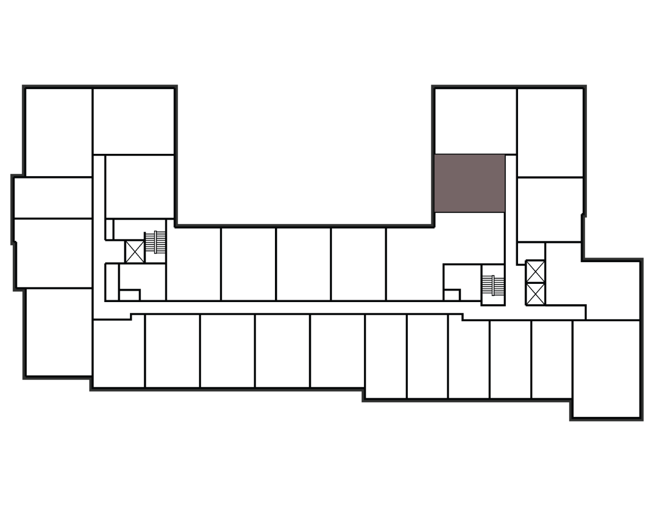 keyplan of apartment A108