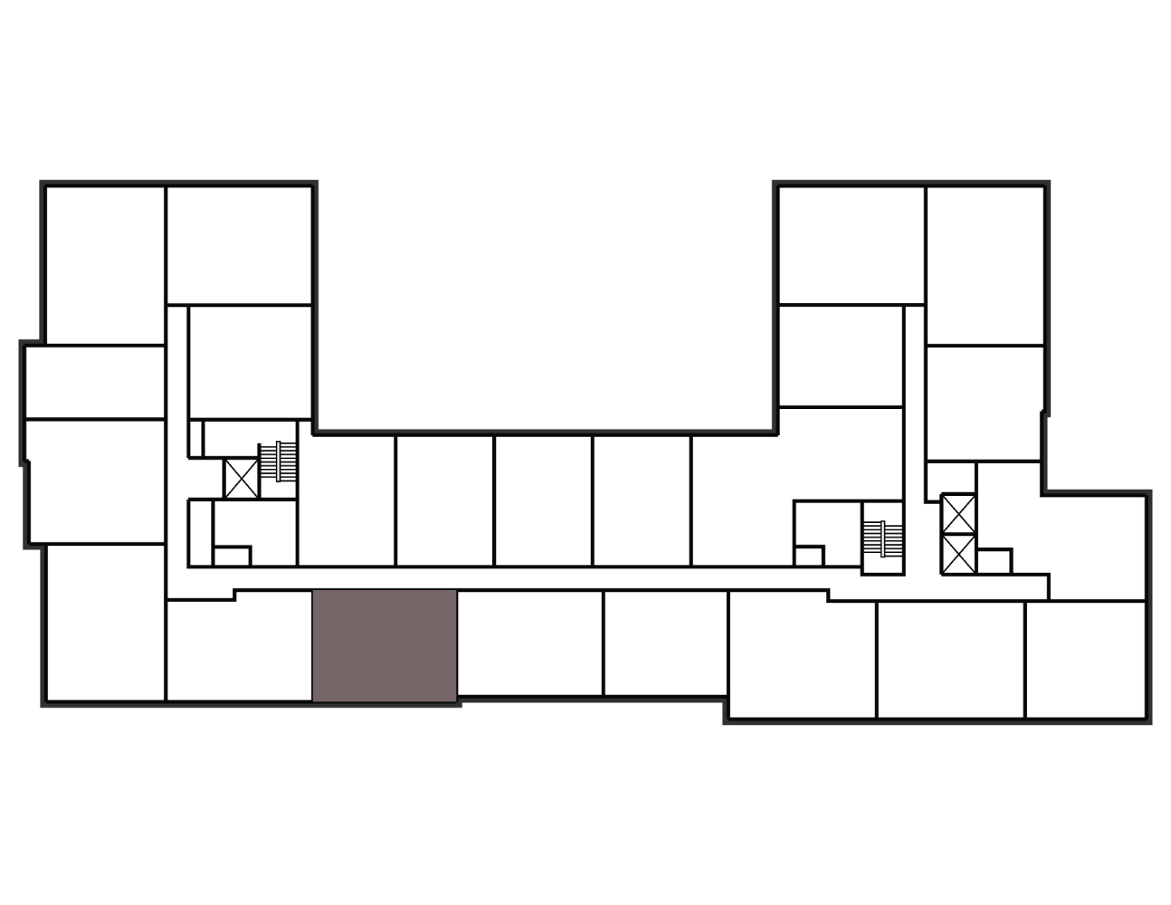keyplan of apartment A108