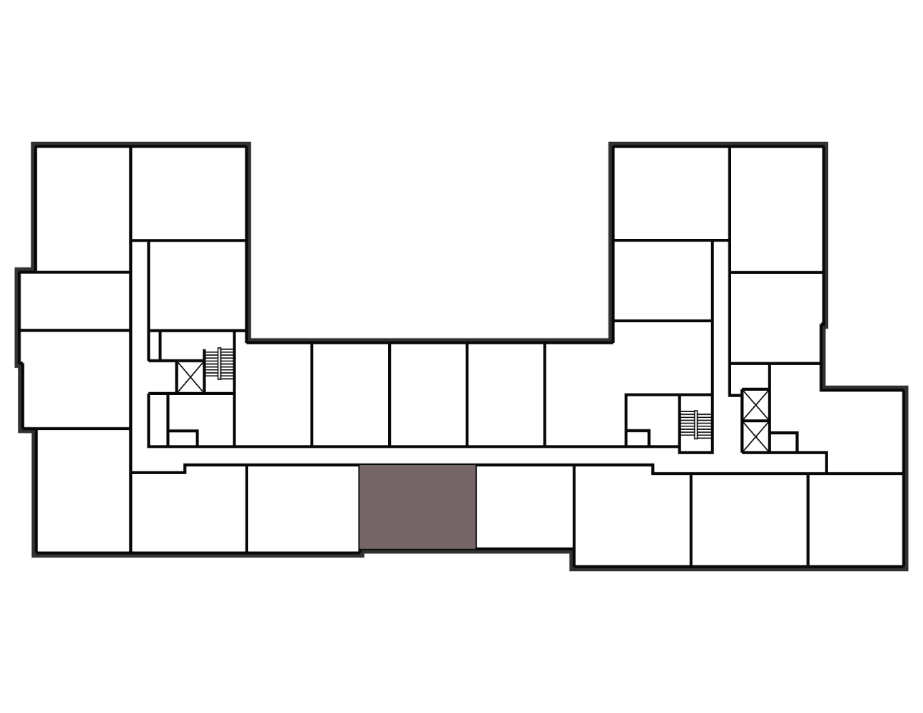 keyplan of apartment A108