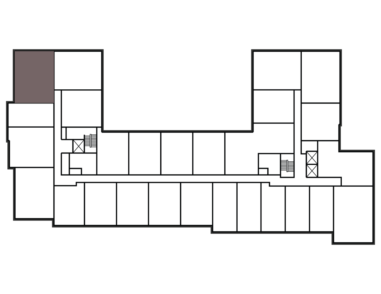 keyplan of apartment A108