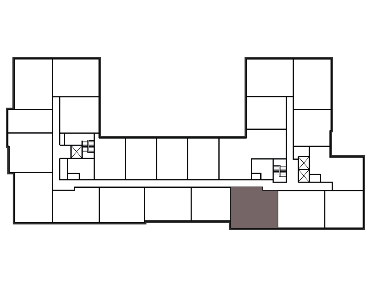 keyplan of apartment A108