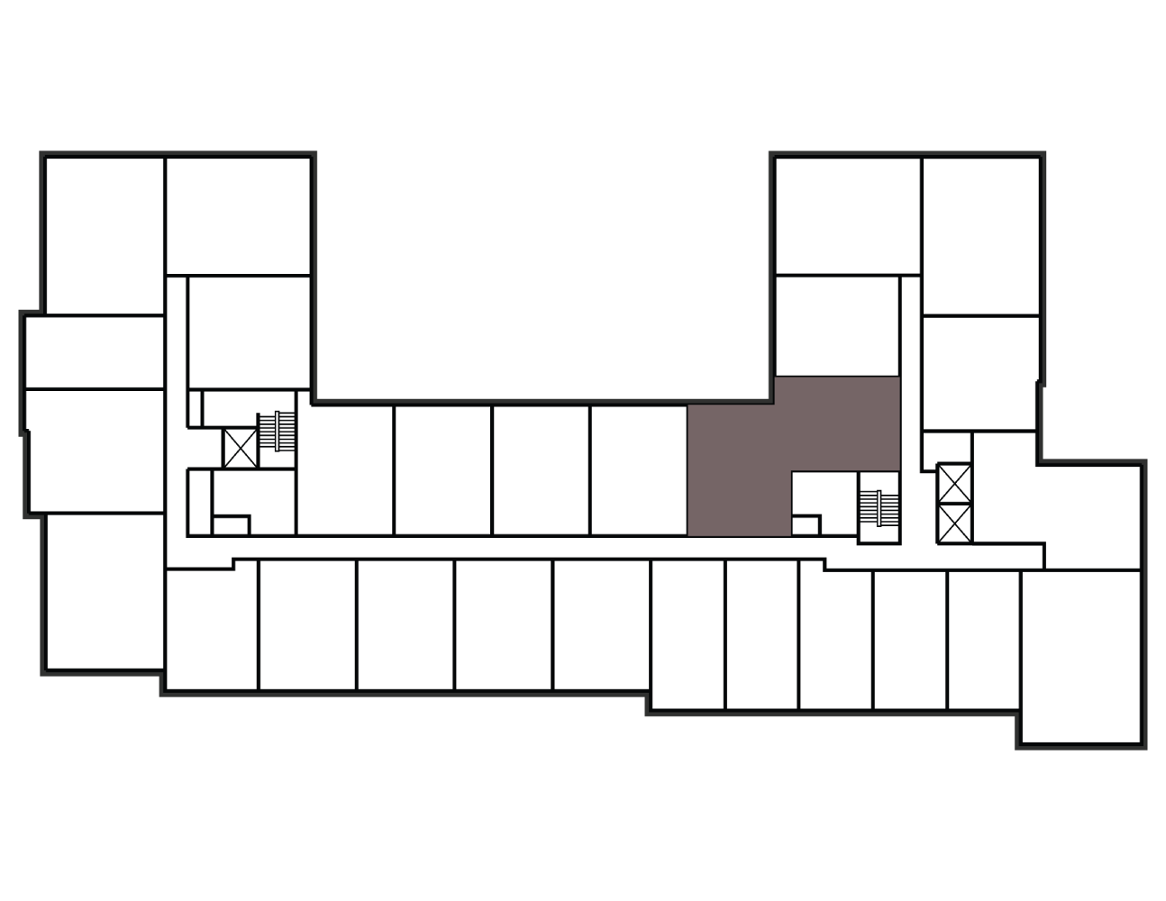 keyplan of apartment A108