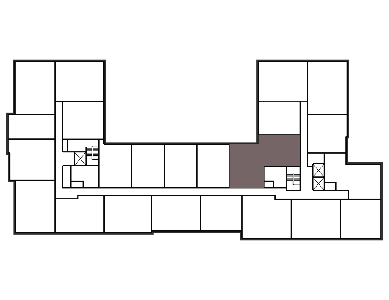 keyplan of apartment A108